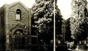 First synagogue on President Street