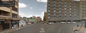 The church stood where the building is on the right. It was across the road from the famous school of music