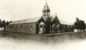 First Catholic church in Fox Street