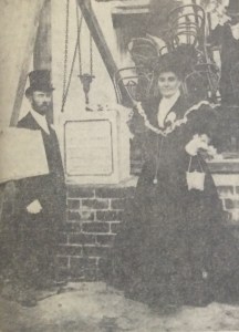 Foundation stone being laid for the Fordsburg synagogue