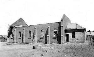 Another angle showing the damage