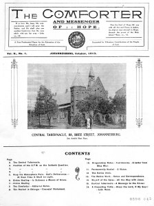 Picture of the church from a pamphlet from 1913