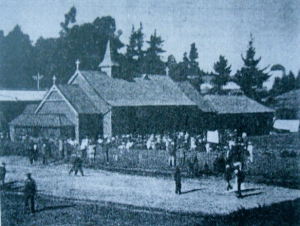 The first St. Augustine's church