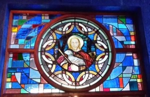 Stained glass from the Spanish church