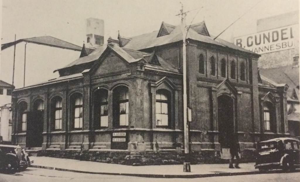 Original Weslyan church before the extension.