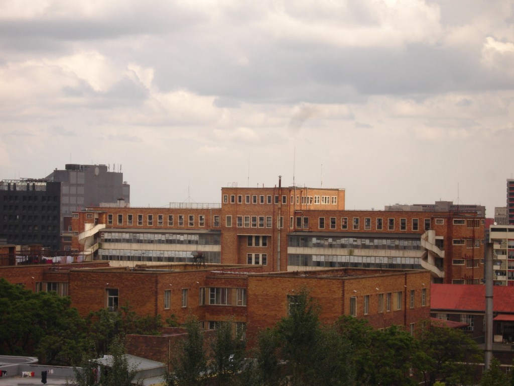 Back of the main block as seen form the fort 2011