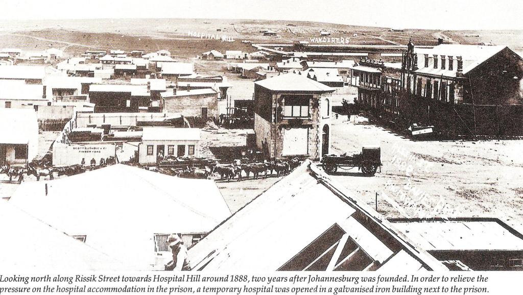 JHB view Hospital Hill & Hillbrow 1888