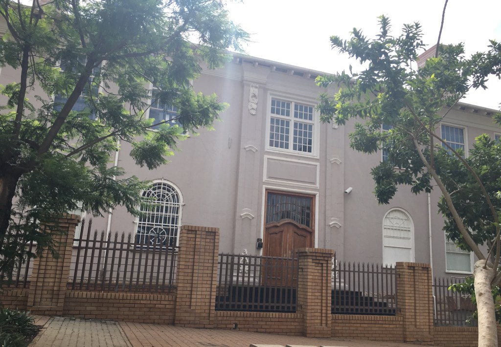 Building across the road from the Civic