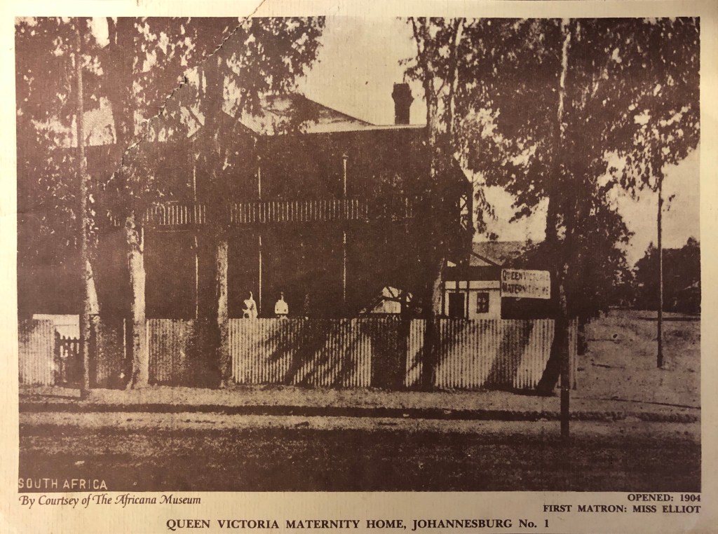 First Queen Victoria maternity home Siemert Road front 1906
