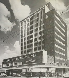 Ingram's corner after construction 1950s
