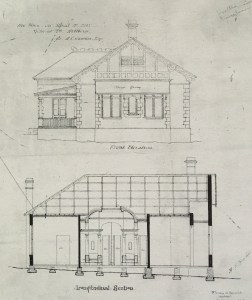 Plans for a house on Goldriech Street