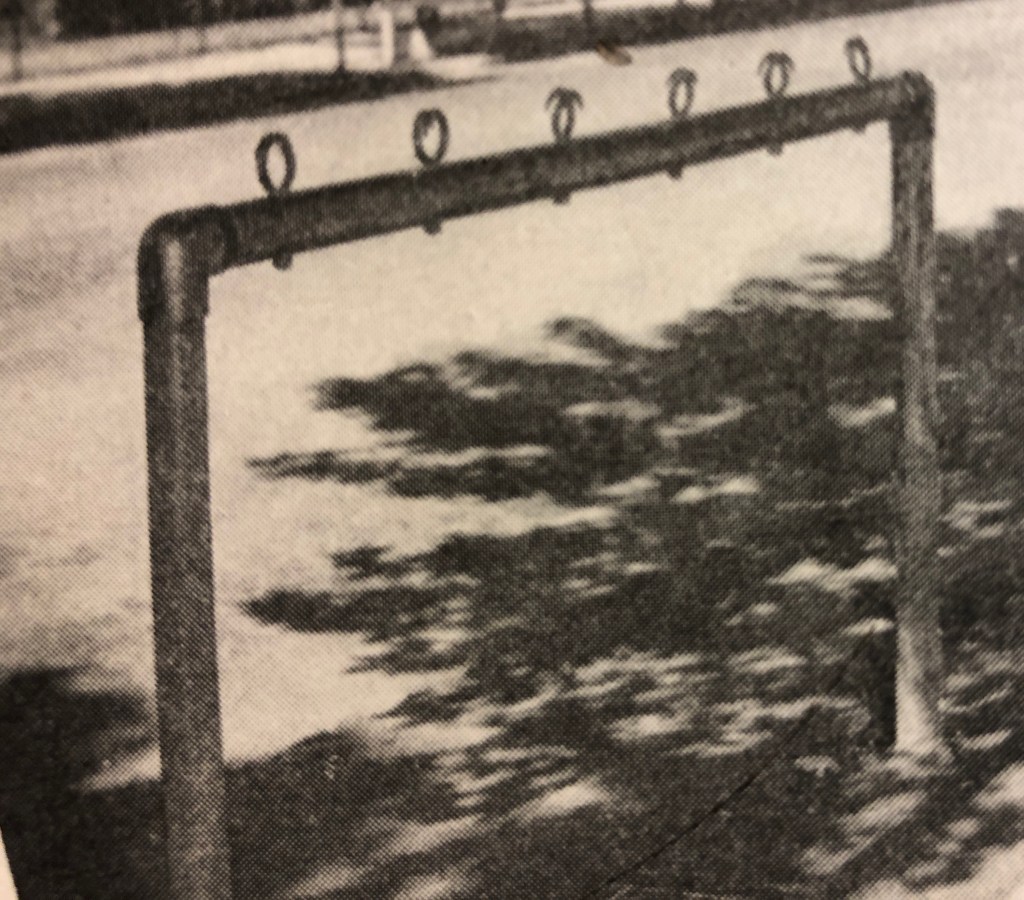Hitching rail c1950
