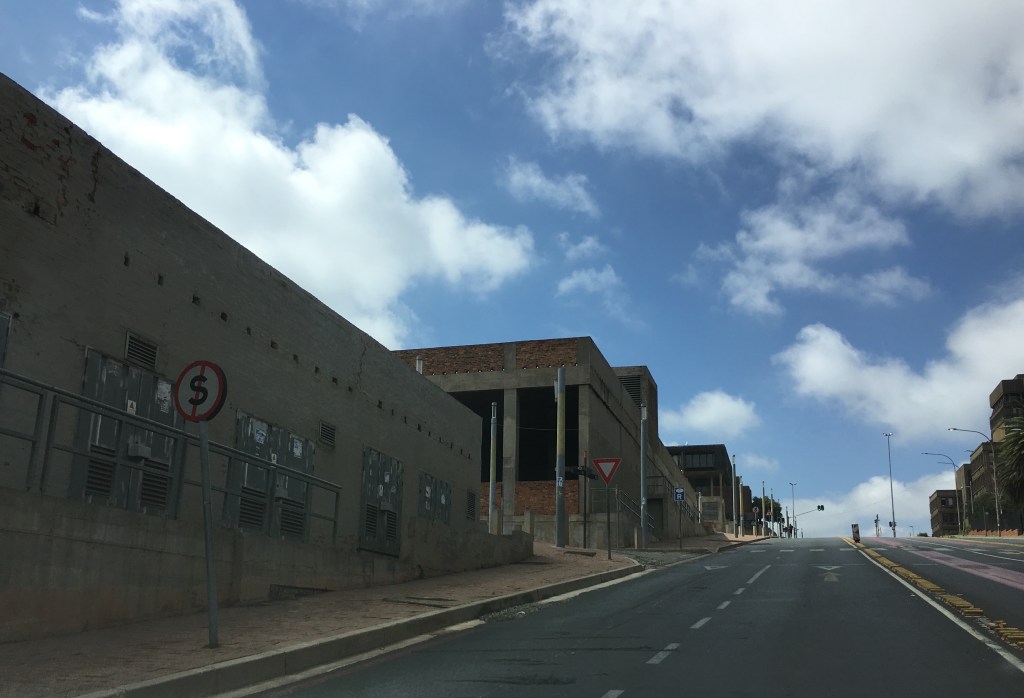 Constitution Hill parking replaced the mortuary