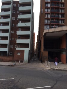 Typical Alley in Hillbrow