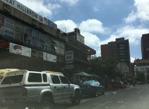 Site of the old Mini cine and underground flea market Pretoria Street 2015