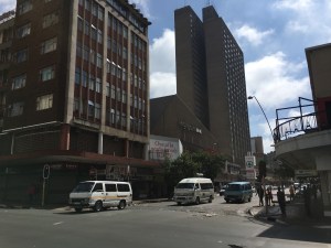 Corner of Twist and Kotze looking east toward Highpoint