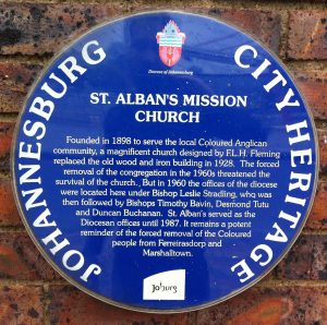 St. Alban's blue plaque