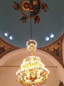 Inside of the dome