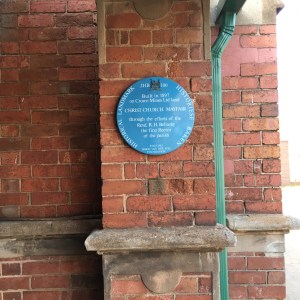 Blue plaque