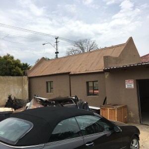 View from inside the property