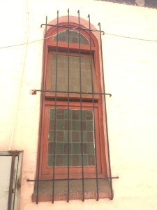 Central Zion Church window detail