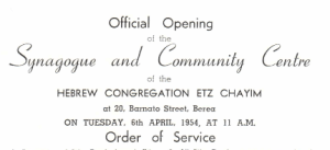 Opening invitation