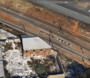Google 3D view of the old Lithuanian shul