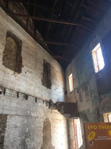 Interior showing the angle