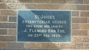Foundation stone
