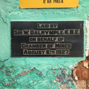 The church's foundation stone
