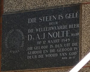 Foundation stone