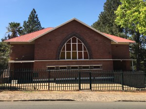 Hall across the road