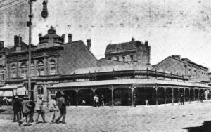 Barnato Building Fox Street entrance 