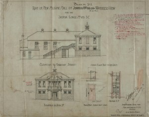 Scotia Masonic Hall plans 