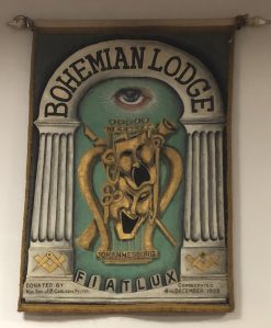 Bohemian Lodge banner 