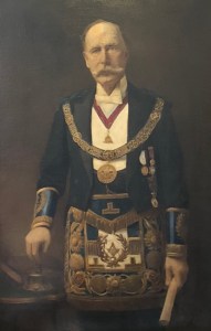 George Richards 1st districtgrand master of TVL 1895-1905