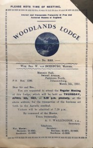 Woodlands Lodge pamphlet