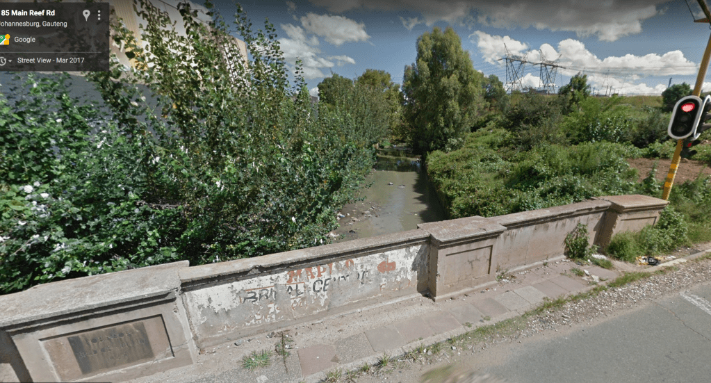 Fordsburg spruit main reef