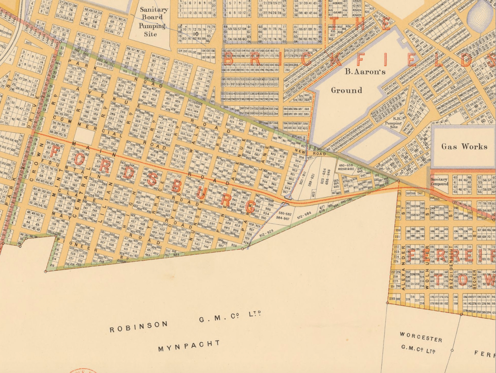 Fordsburg map 1896