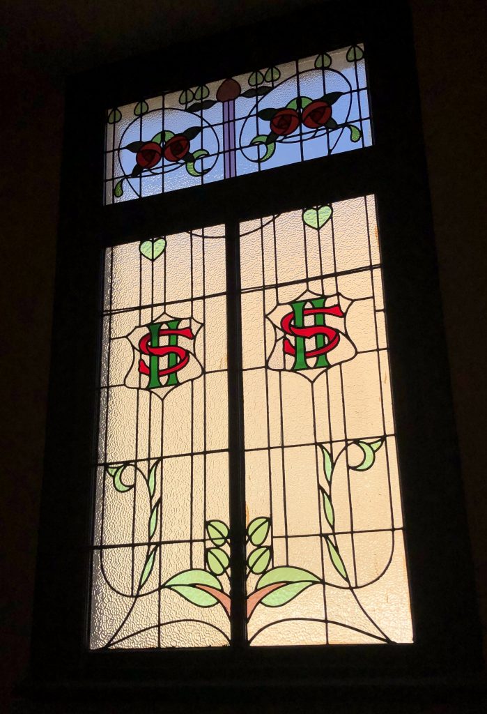 Fordsburg Sacks Hotel original stained glass