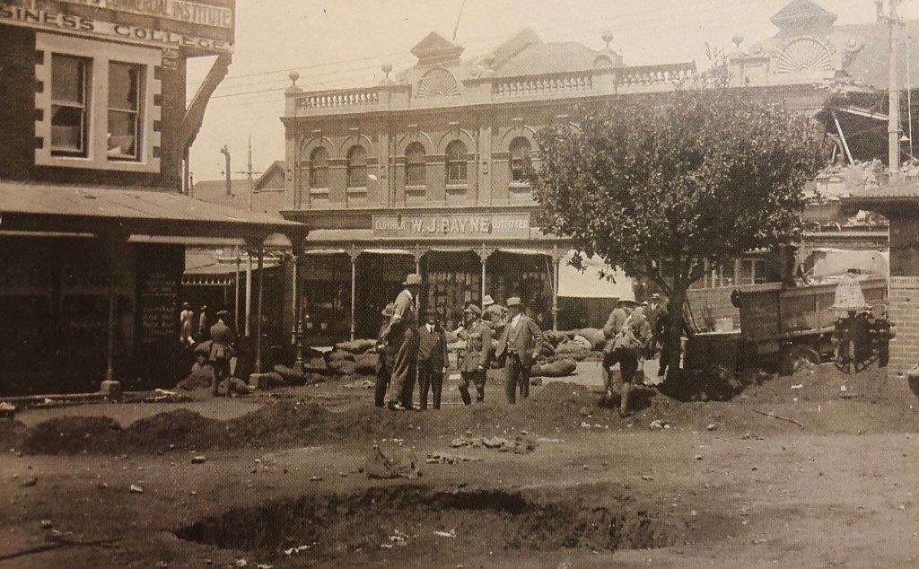 Fordsburg 1922 damage postcard
