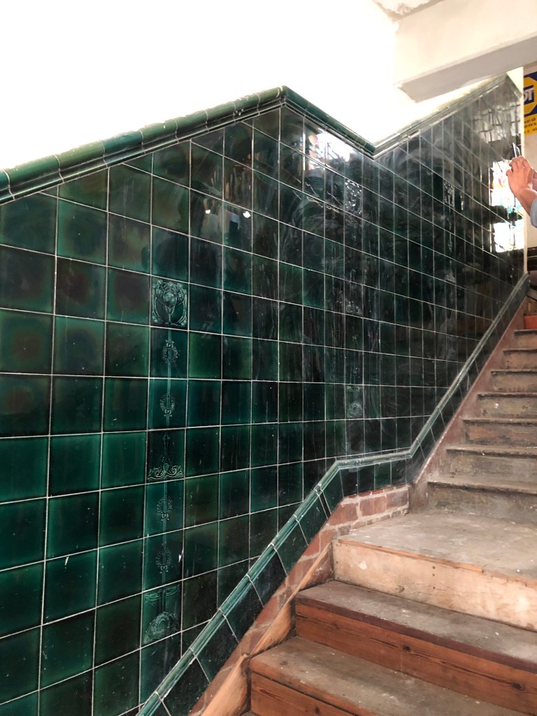 Fordsburg Hotel tiles and stairs