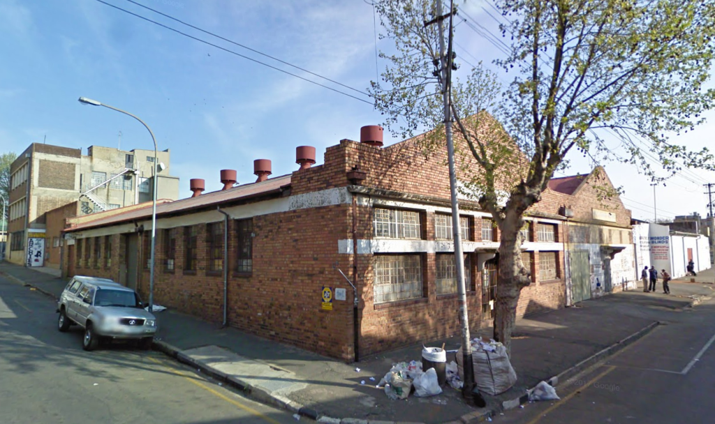 Fordsburg old cardboard factory