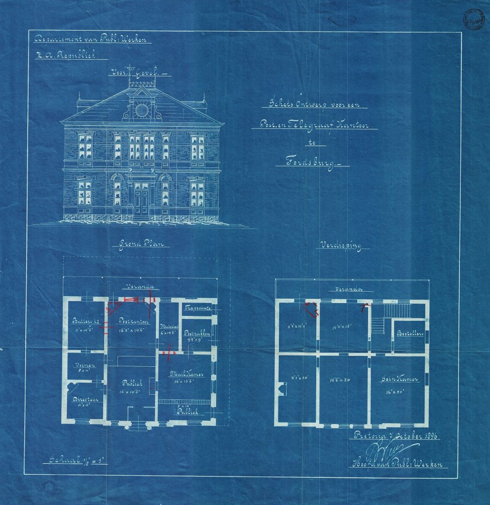 Fordsburg Post office plans