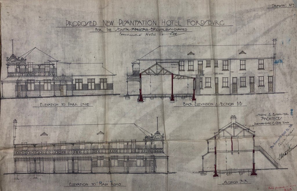 Plantation hotel plans