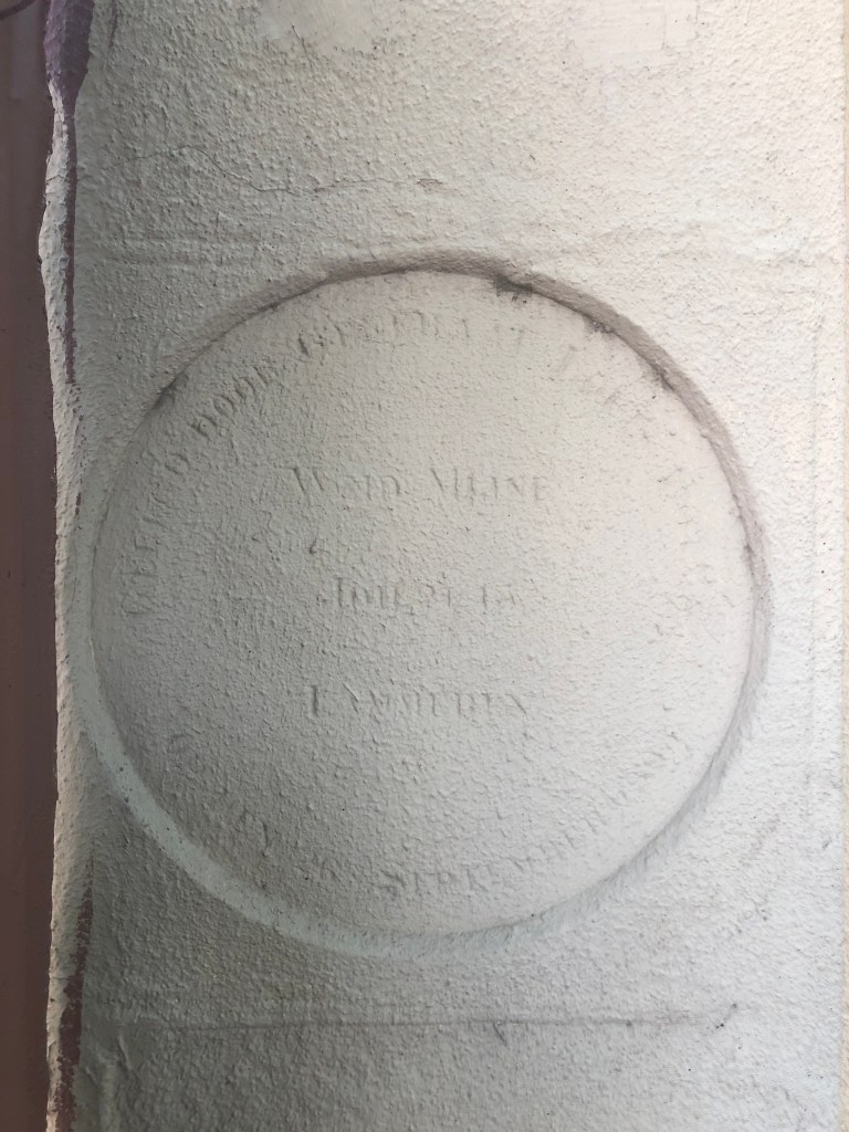 Unknown church Fordsburg plaque