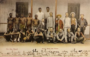African and Chinese miners