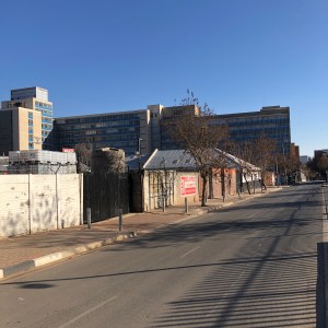Old John Vorster Square from Alexander Street