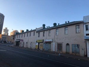Tramway buildings north elevation 2020