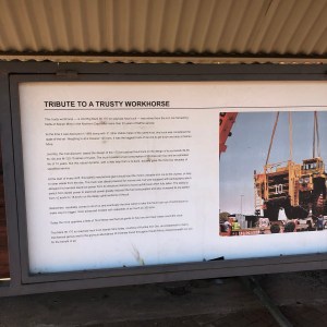 Unit rig mark 36 info board